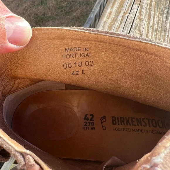 Birkenstock Tan Suede Ankle Booties - Picture 2 of 8